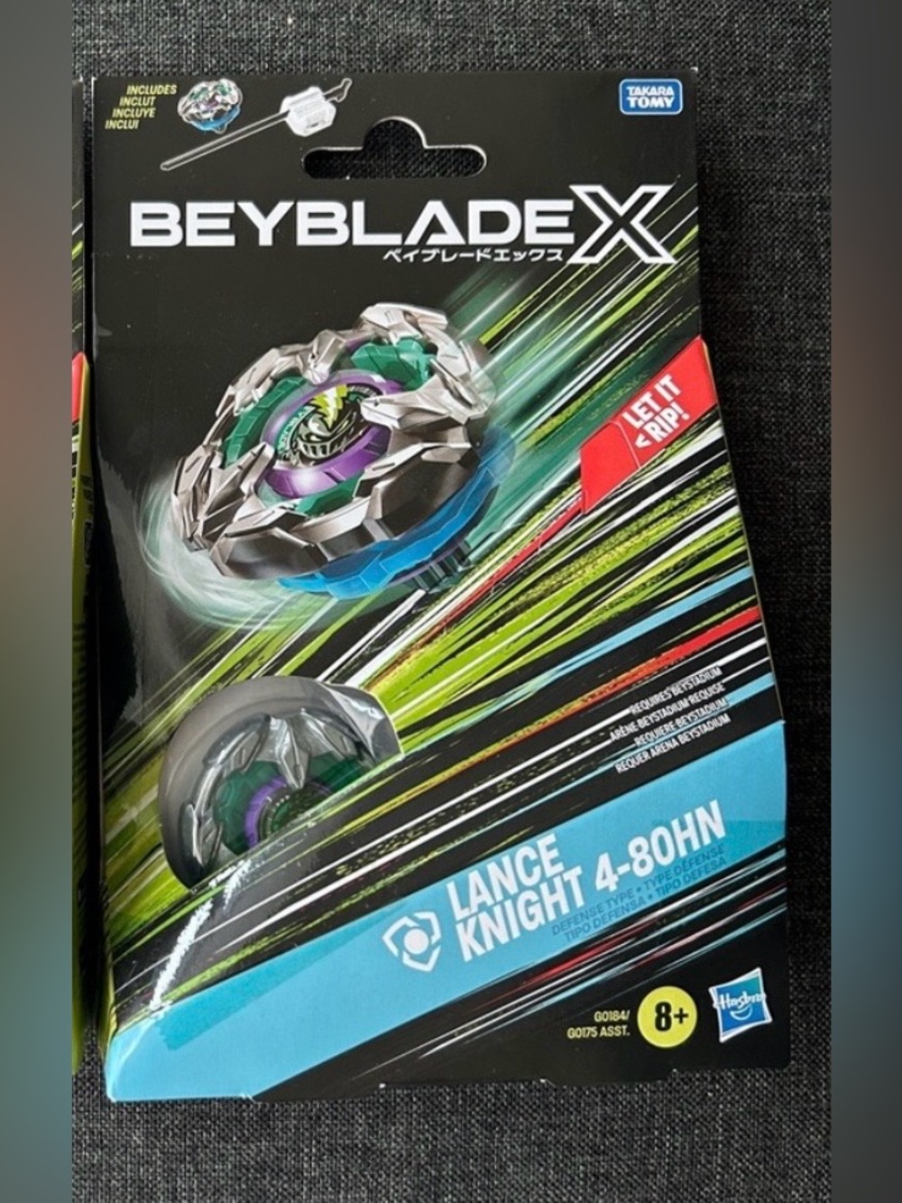 NEW 🆕 Beyblade Lance Knight 4-80HN - Factory sealed
